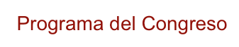 Programa del Congreso